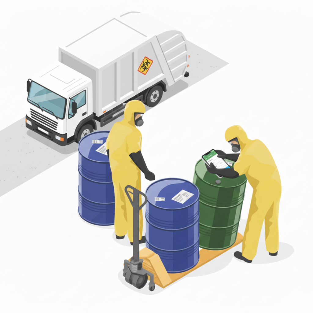 Smart Hazardous Waste Management System